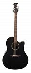 OVATION CS24-5 CELEBRITY STANDARD MID-CUTAWAY, BLACK  